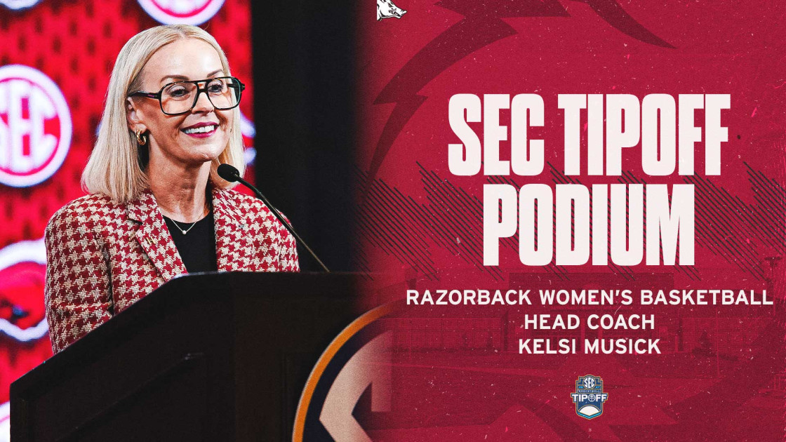WATCH: Kelsi Musick Takes the Podium at the SEC Tipoff