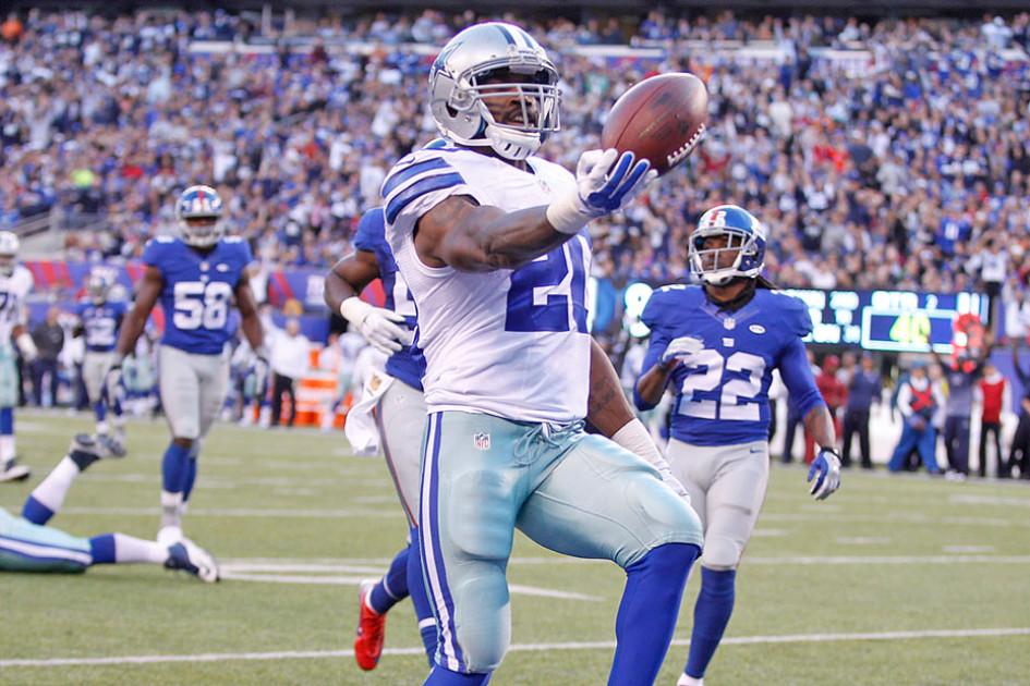 Why was Cowboys RB Darren McFadden inactive vs. the Giants?