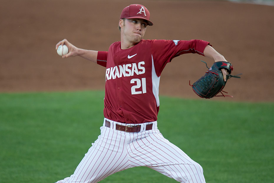 No. 23 Baseball Rolls Past Alabama In Series Opener Arkansas Razorbacks