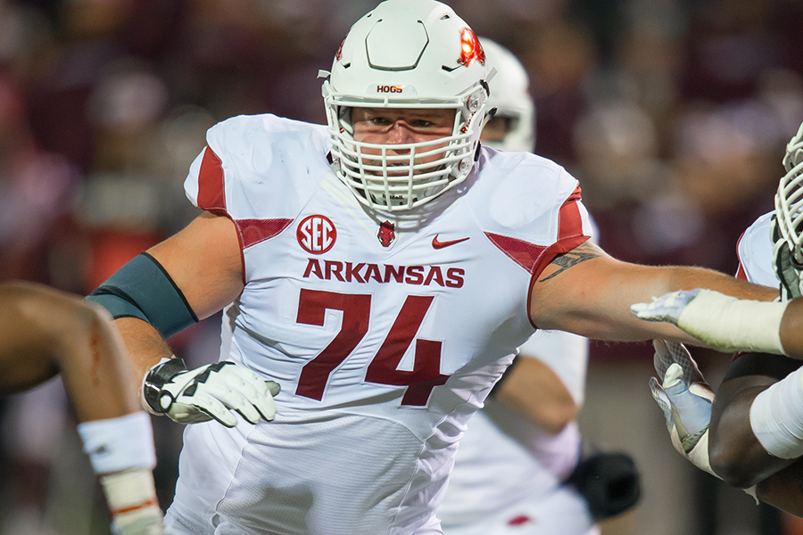 Jake Bequette, 2007 Strongside Defensive End, Arkansas