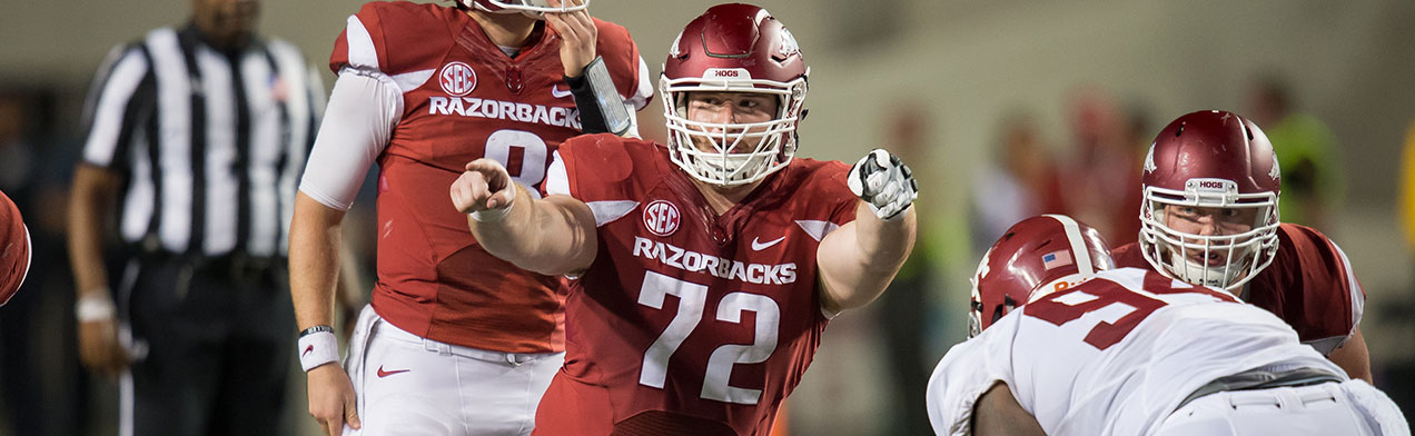 Frank Ragnow  Arkansas Razorbacks