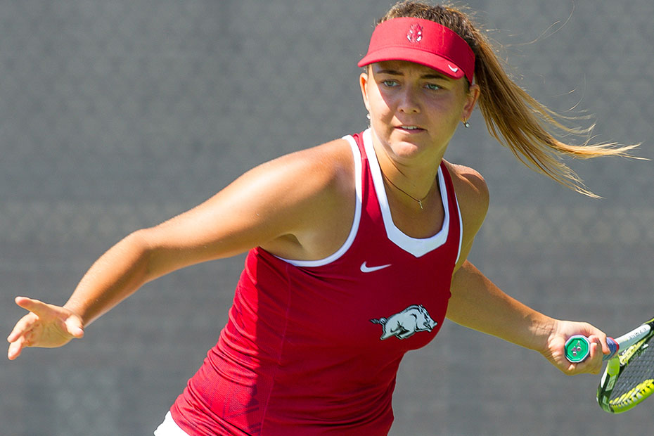 Lysa Advances At ITA Regionals Arkansas Razorbacks