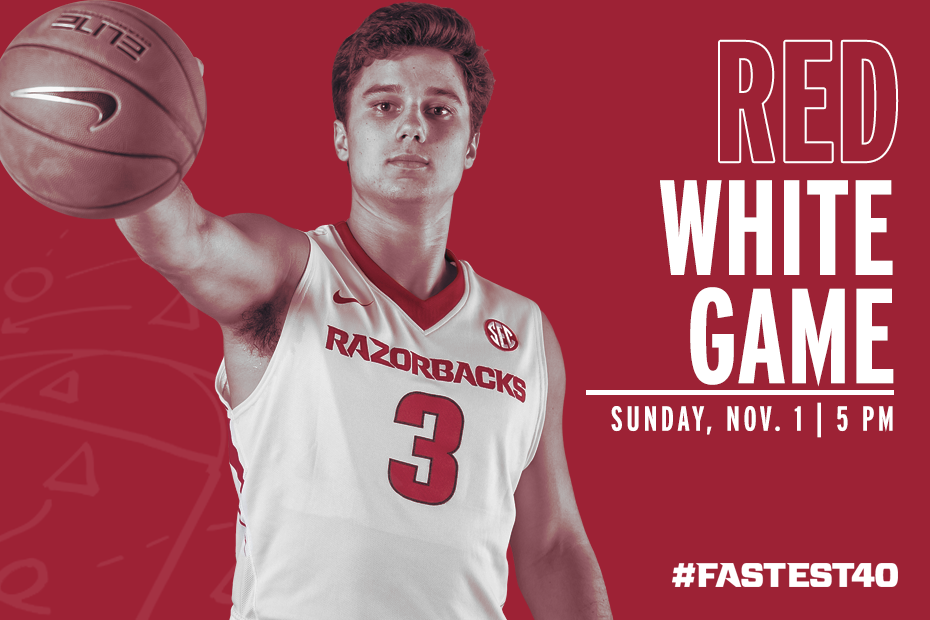 Men’s Basketball Holding RedWhite Game Tonight Arkansas Razorbacks