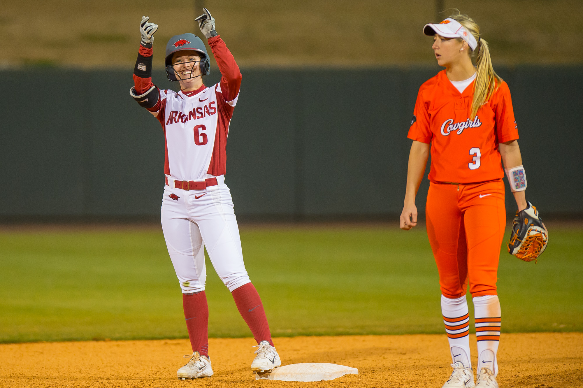 Oklahoma State Softball Uniforms Photos Cowgirl Softball Team Gets