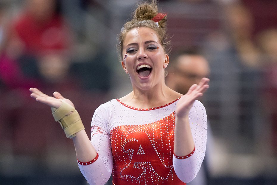 Help “send Off” Gymnastics To Ncaa Regionals Arkansas Razorbacks