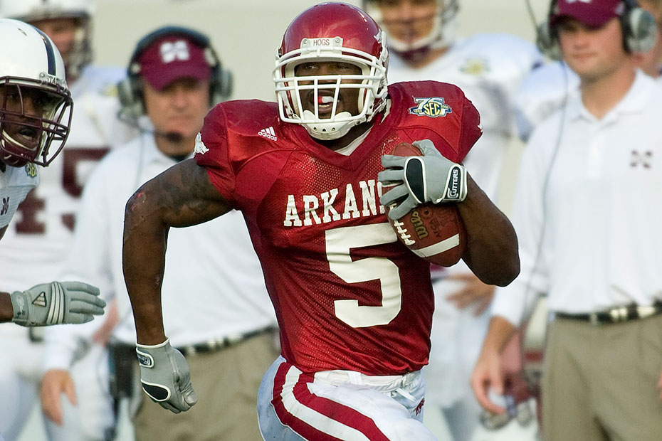 McFadden's Game Has Arkansas Gaining Ground - The New York Times