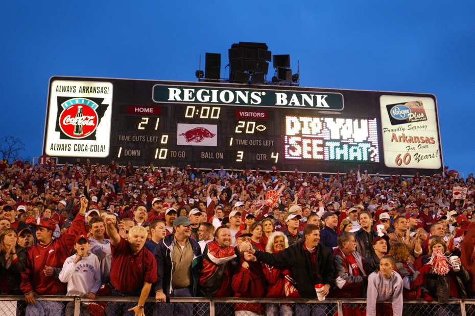 Arkansas vs LSU 2002