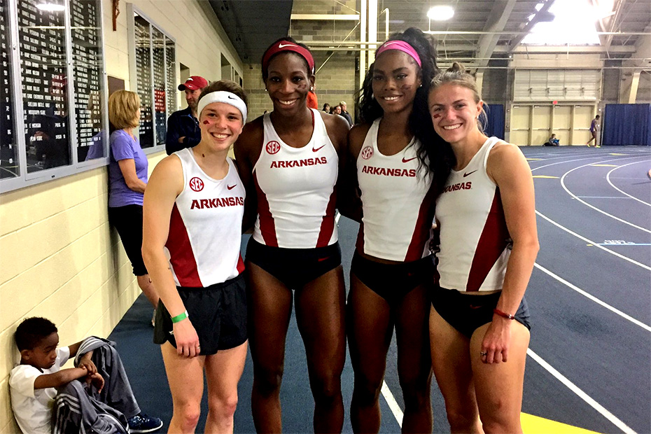 DMR Rallies To A Top-Five NCAA Performance | Arkansas Razorbacks