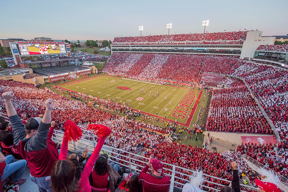 SEC Implements Clear Bag Policy For 2017 Arkansas Razorbacks