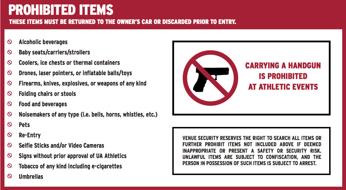 Permitted Items