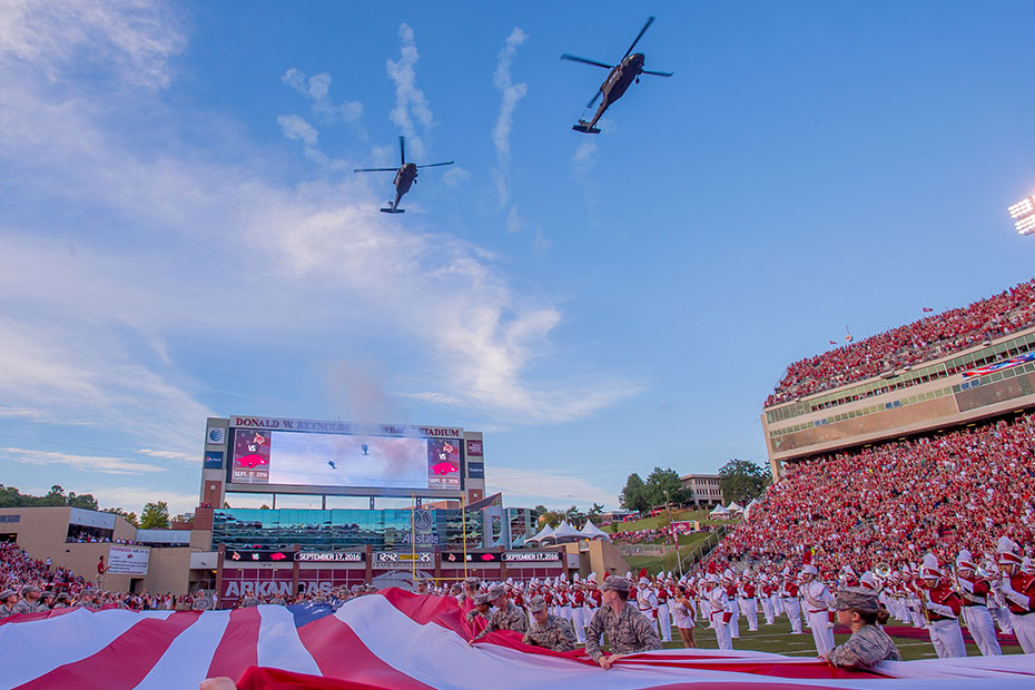 Flyover Scheduled For Saturday | Arkansas Razorbacks