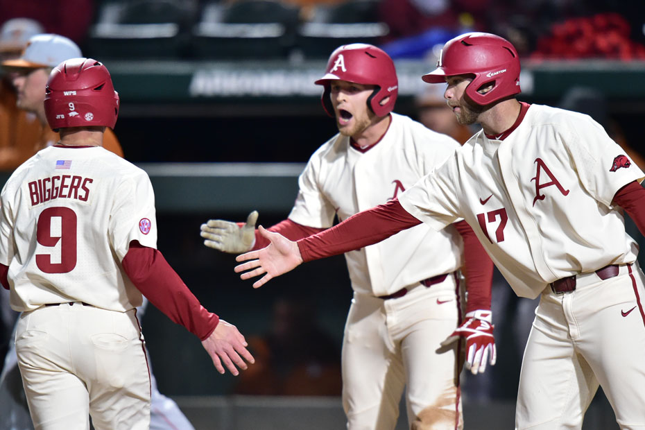 arkansas baseball jerseys