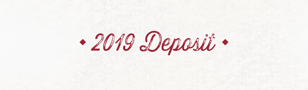 2019 Deposit