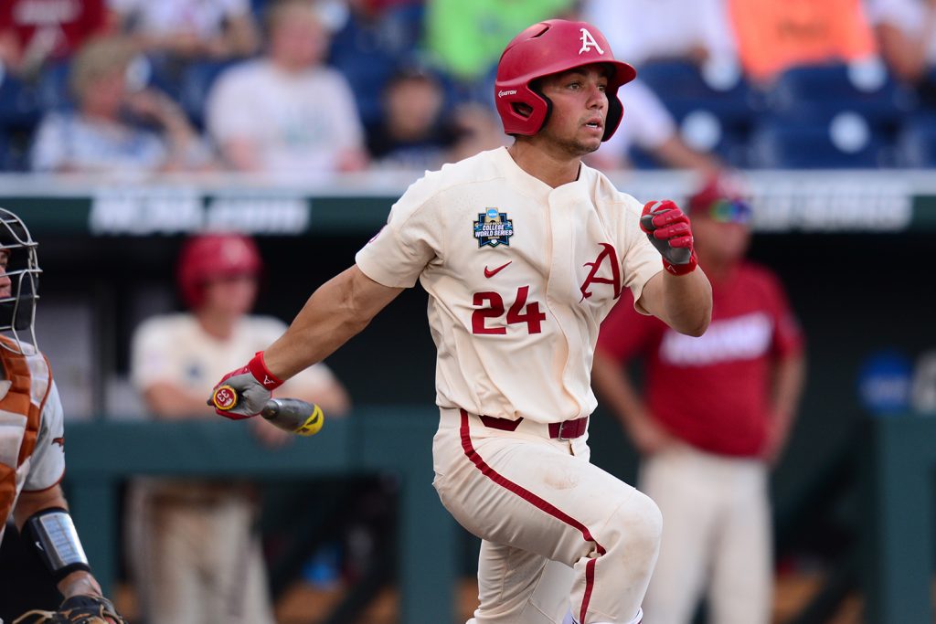 College World Series Photo Gallery – Game 1 vs Texas | Arkansas Razorbacks