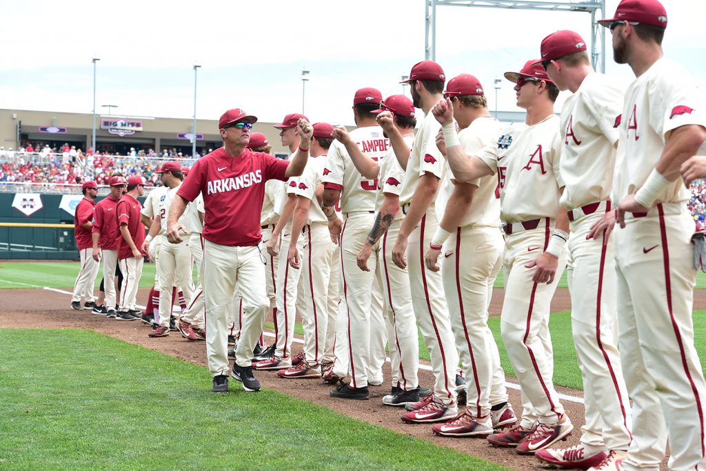 College World Series Photo Gallery – Game 1 vs Texas | Arkansas Razorbacks