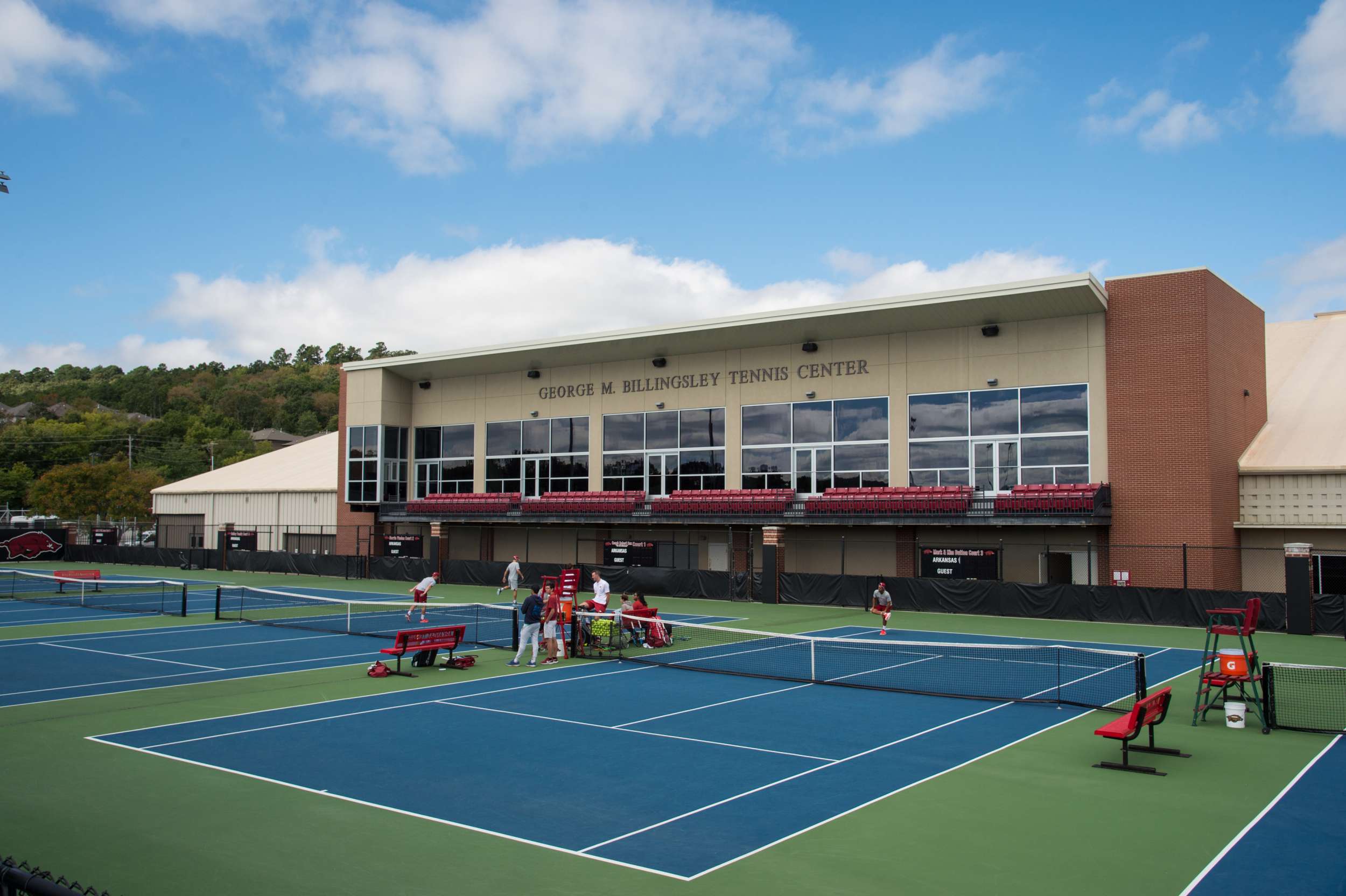 Billingsley Tennis Center Arkansas Razorbacks