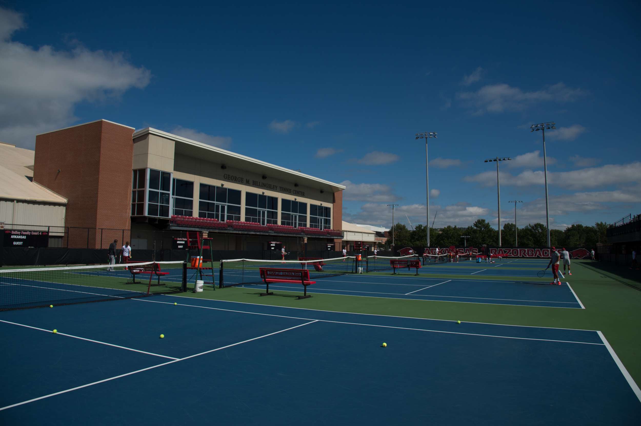 Billingsley Tennis Center Arkansas Razorbacks