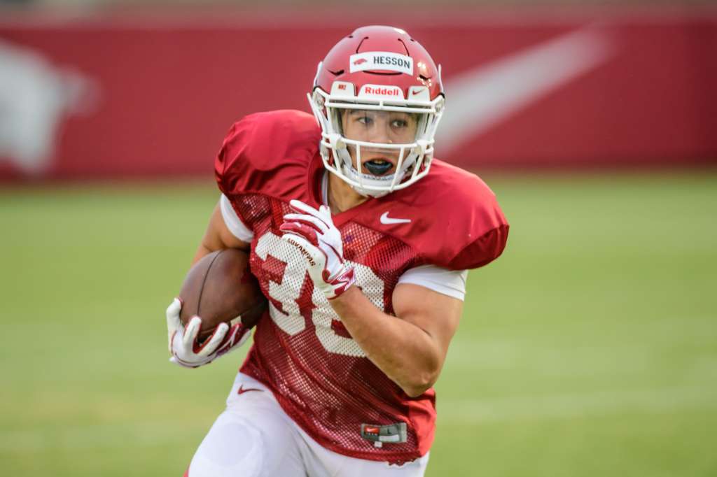 Football Spring Practice: Full Pads | Arkansas Razorbacks