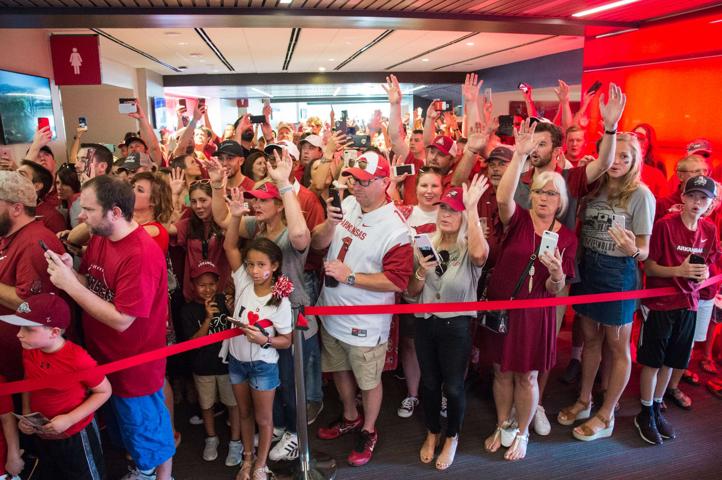 Fans in new Touchdown Club