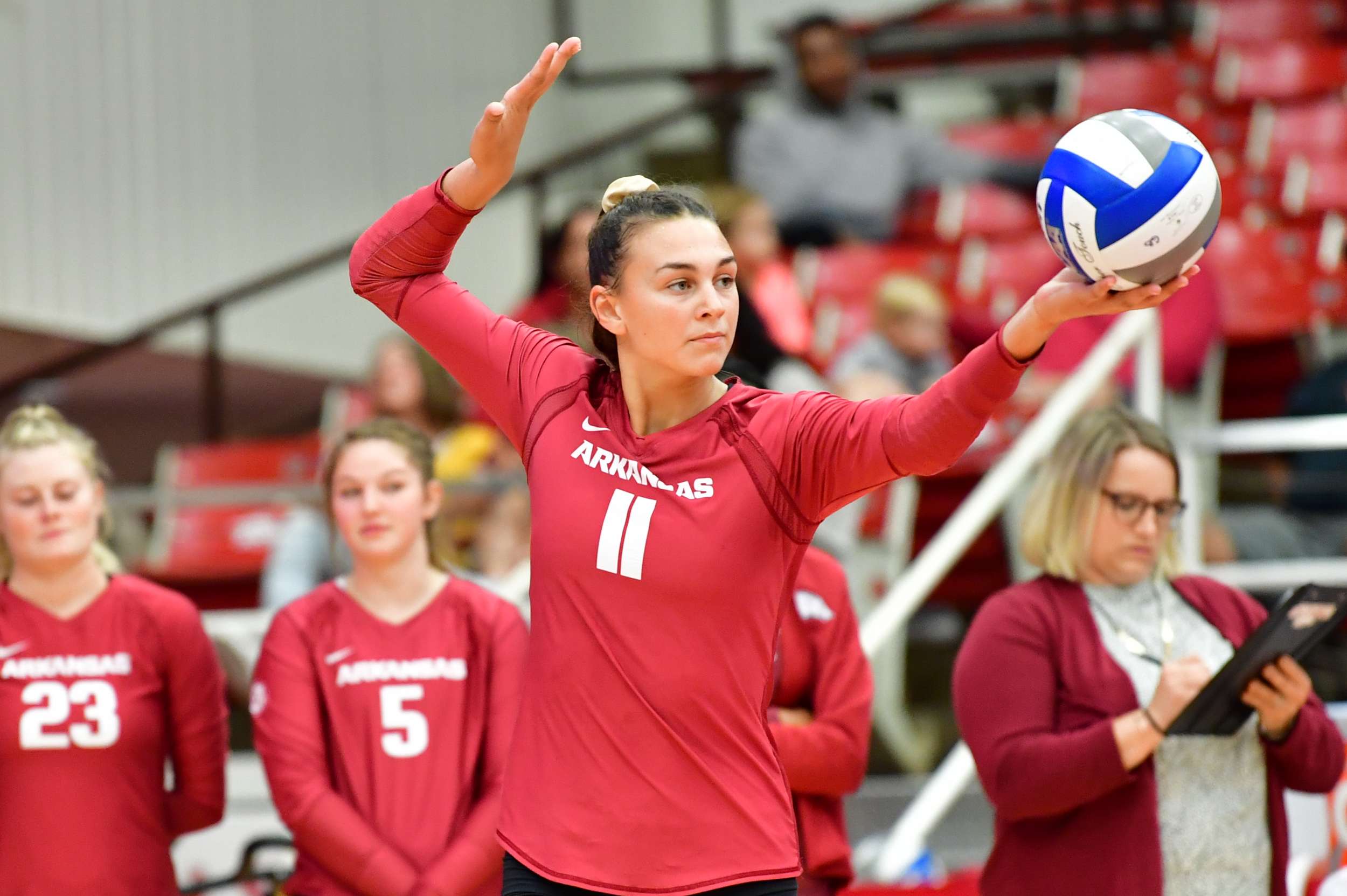 Arkansas Drops Late Night Match to No.25 San Diego | Arkansas Razorbacks