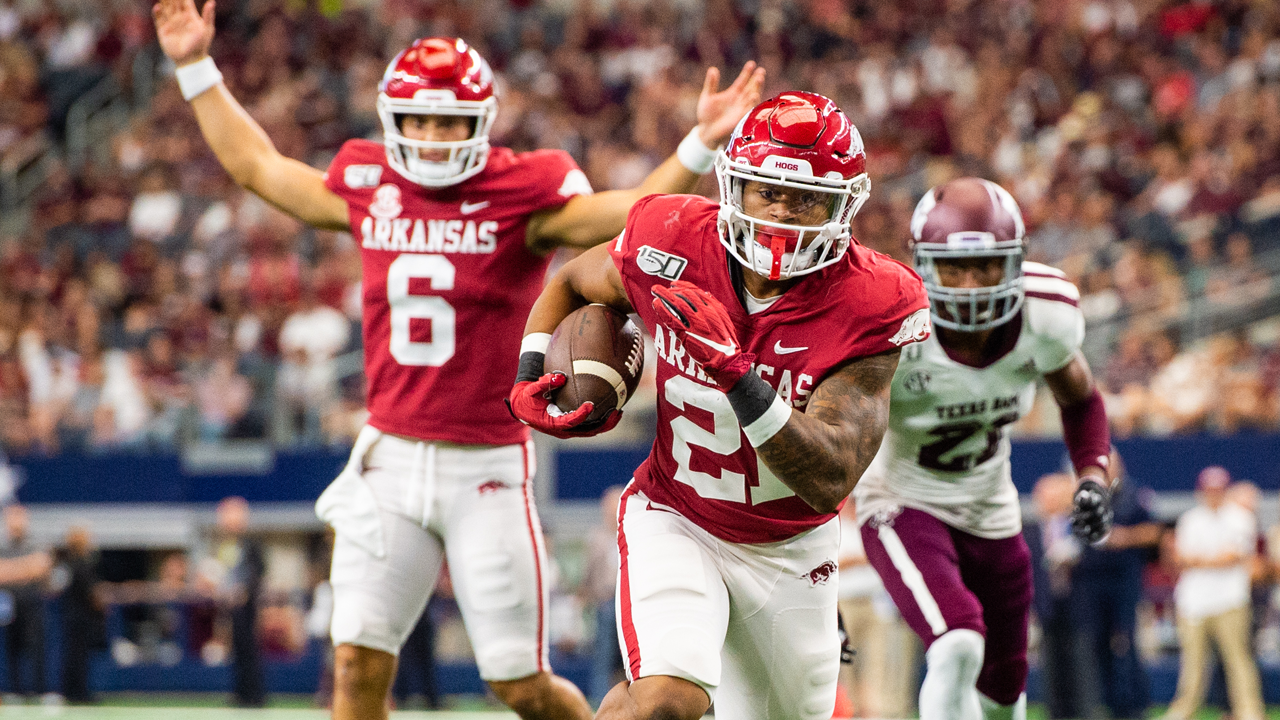 arkansas razorback football jersey