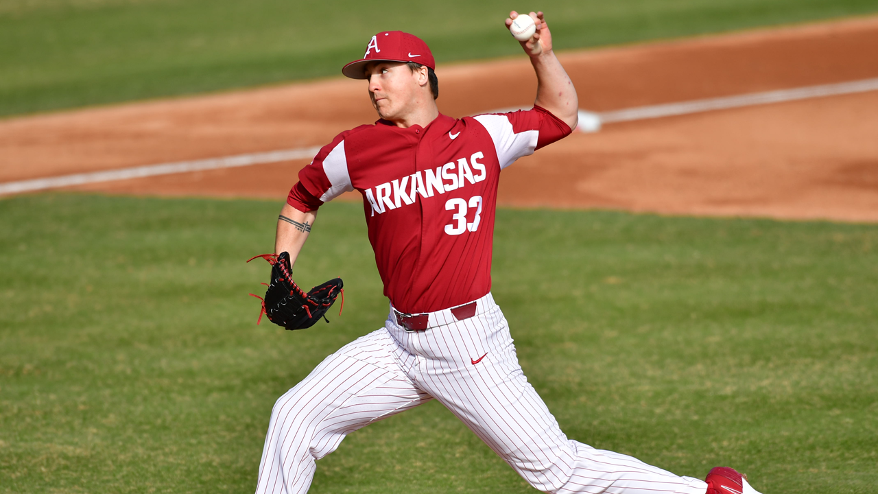 arkansas baseball uniforms