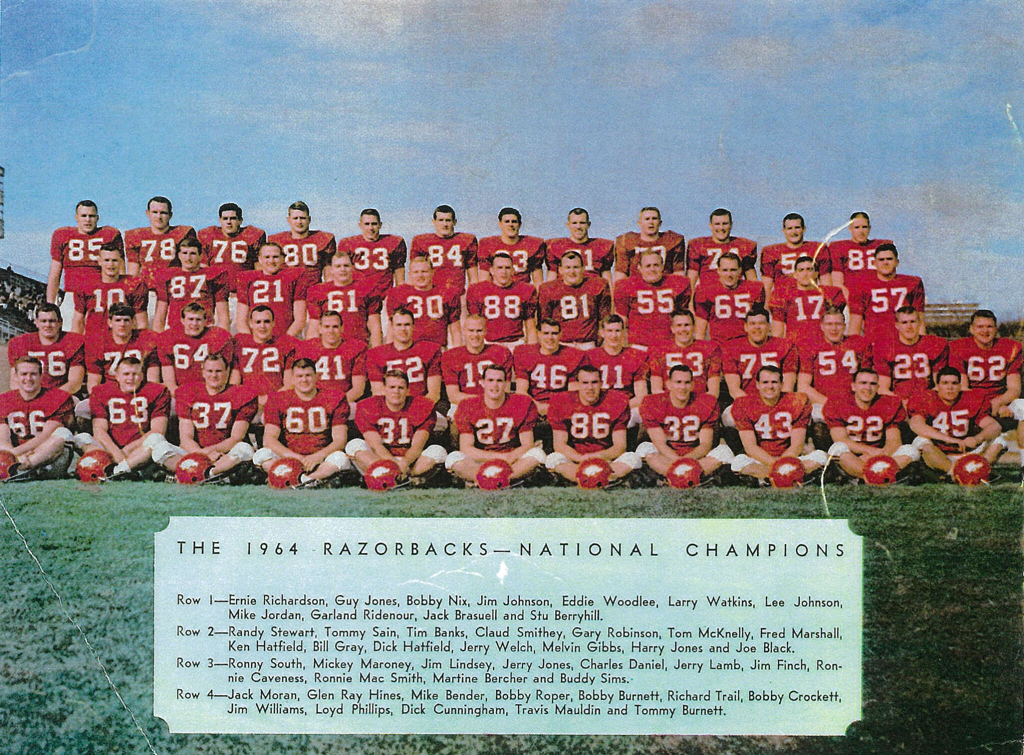 Remember How He Lived Arkansas Razorbacks
