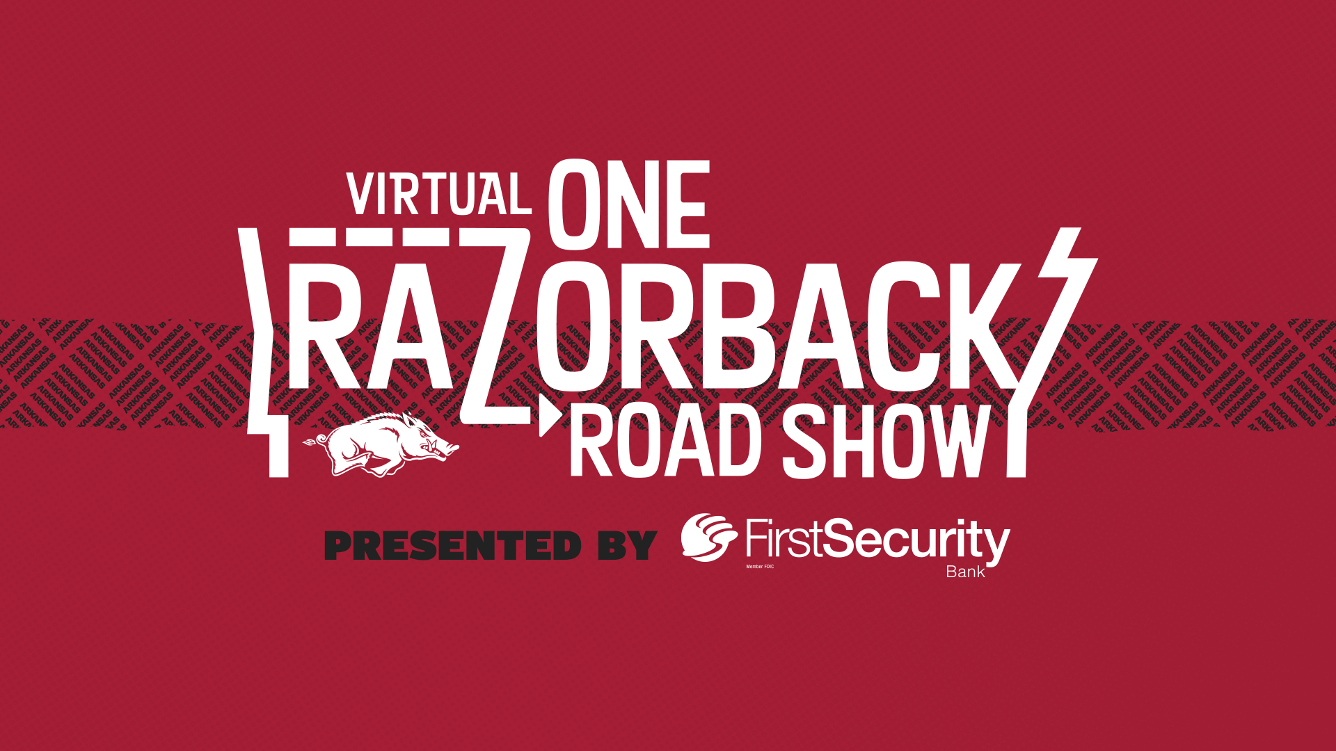 ONE Razorback Virtual Roadshows Arkansas Razorbacks
