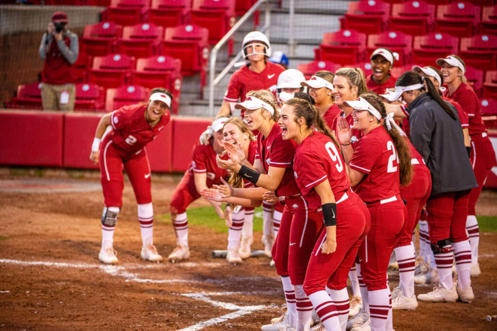 Behind The Lens: Razorbacks Walk-Off Twice Against Kansas