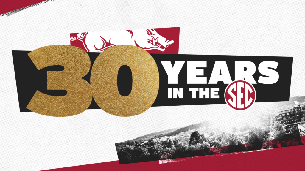Arkansas Celebrates 30 Years in the SEC