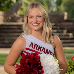 Morgan Sprinkle - Spirit Squads - Arkansas Razorbacks