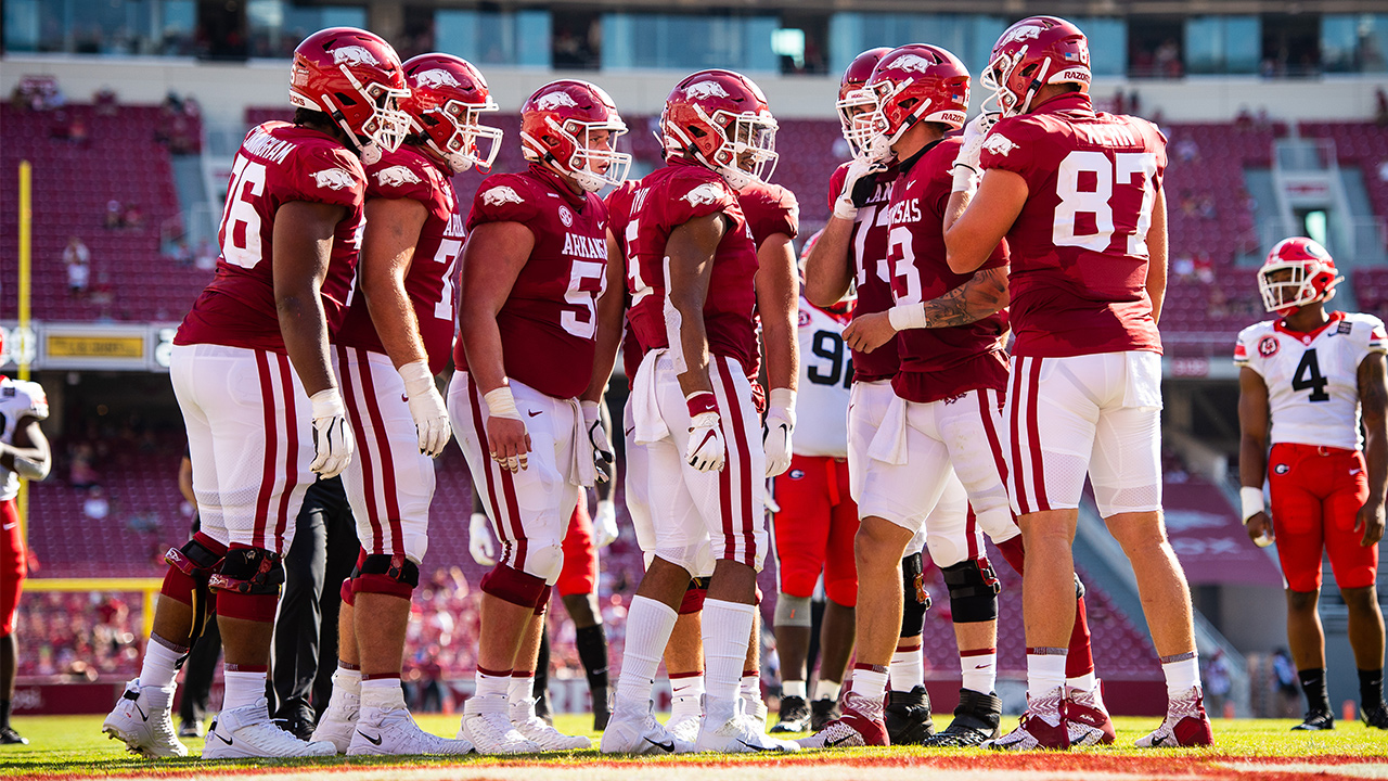 Arkansas at Auburn Moved to ESPN Arkansas Razorbacks