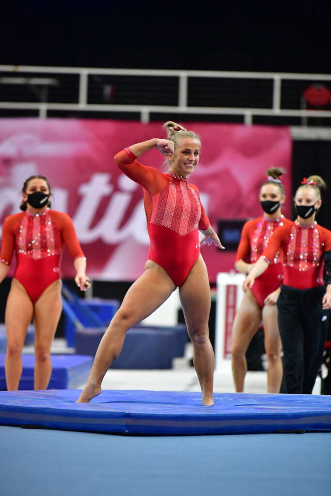 Behind The Lens Arkansas Gymnastics Sets Highest Team Score in Program