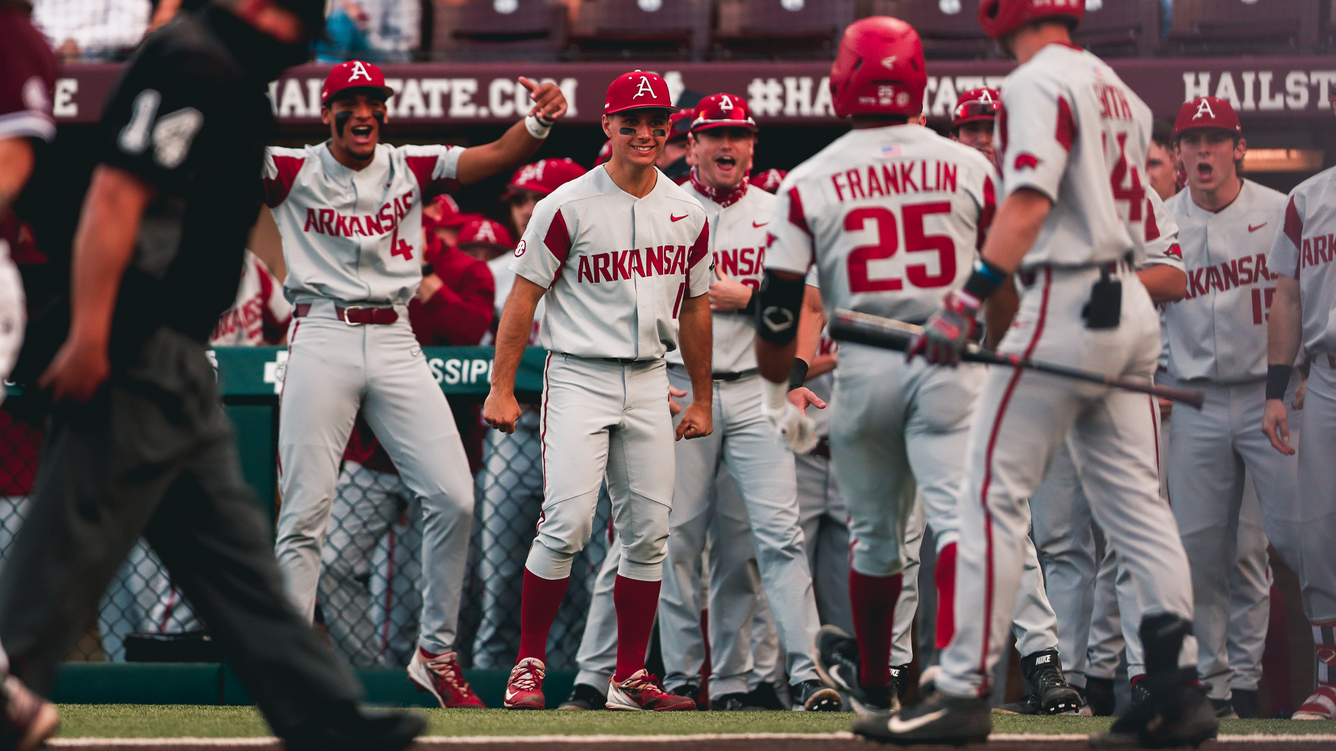 It's all Arkansas now. A - Arkansas Razorback Baseball