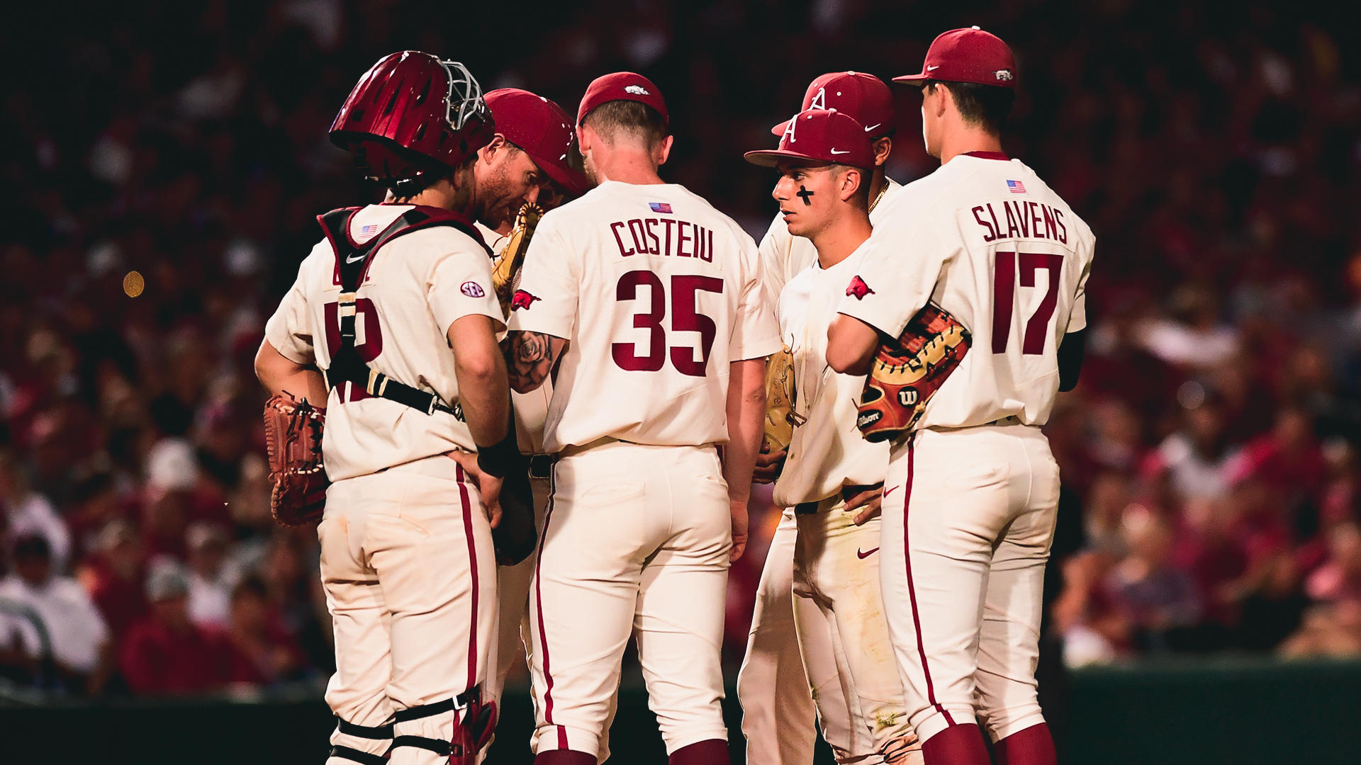 Hogs Hurt by Errors; Winner-Take-All Game Set for 6 p.m