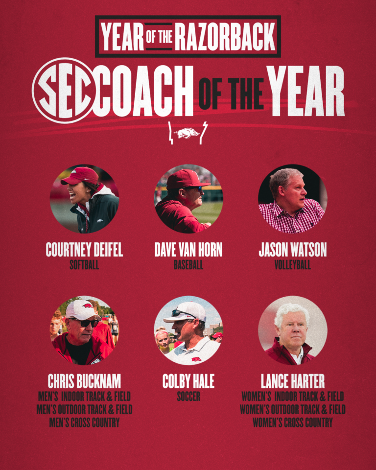 Year Of The Razorback: Coaches Of The Year | Arkansas Razorbacks