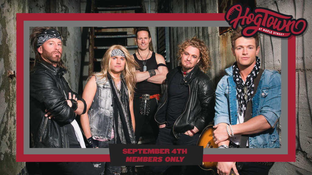 Premier 80’s Tribute Band ‘Members Only’ to Perform in HogTown Saturday