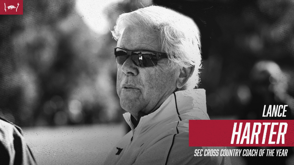 Harter earns 22nd SEC Cross Country Coach of the Year, 43rd overall