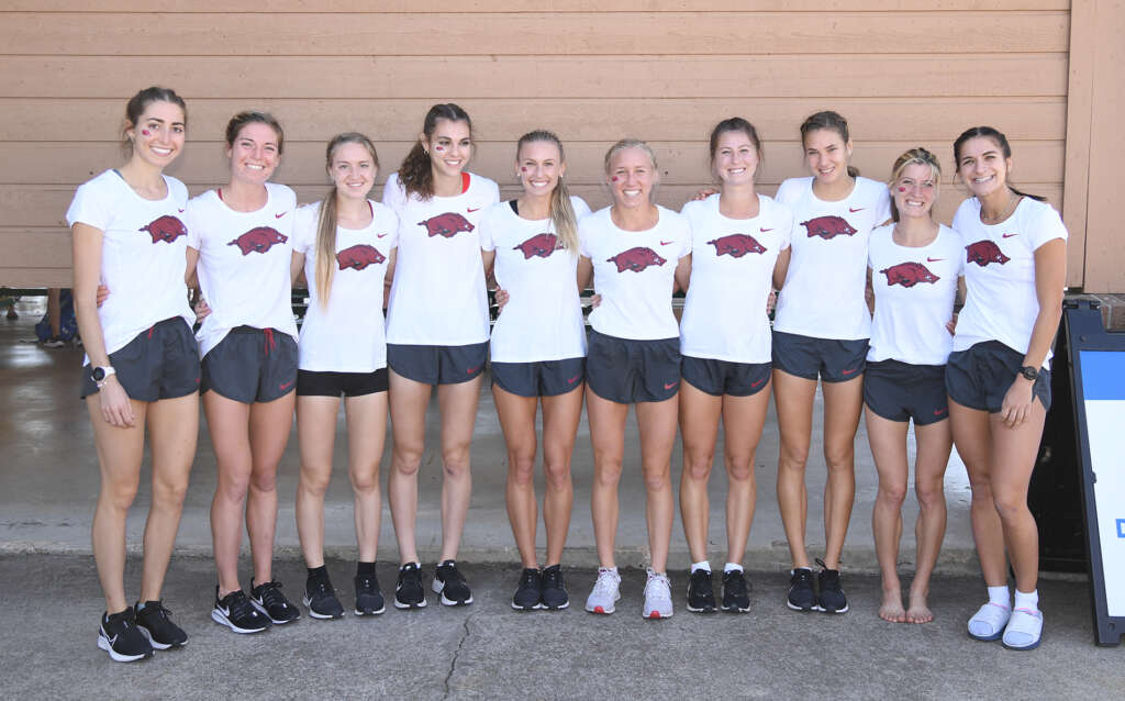 Razorbacks win 10th consecutive South Central title, advance to NCAA Championships