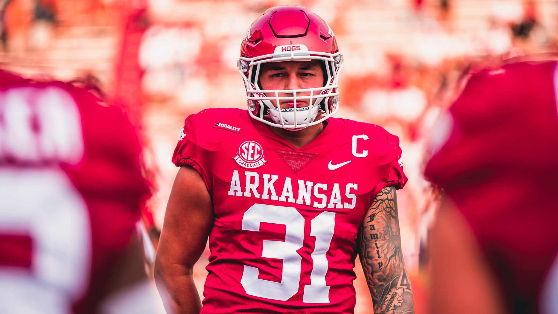 Grant Morgan, Arkansas, Linebacker