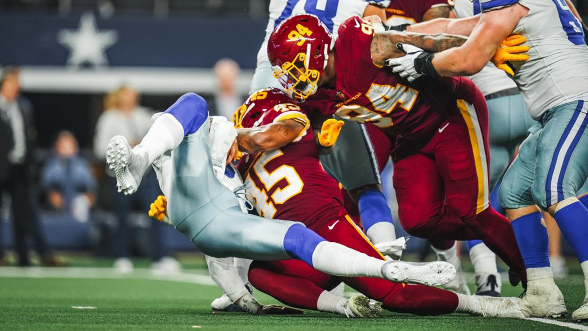 Washington Football Team defeats Carolina 27-21