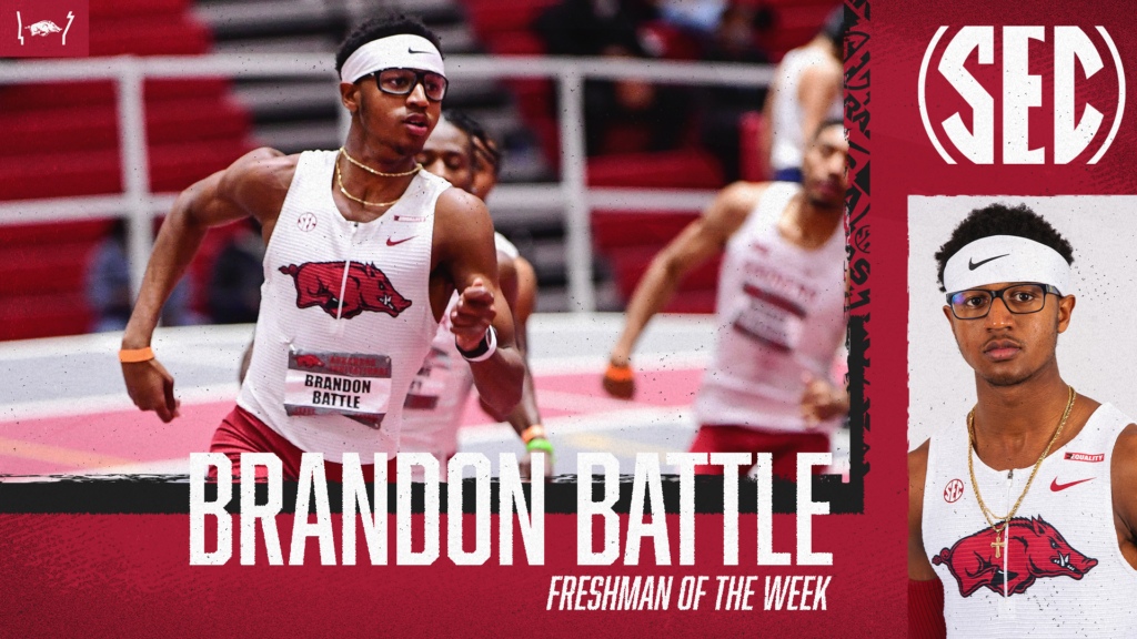 Brandon Battle’s debut garners SEC Freshman of the Week honor