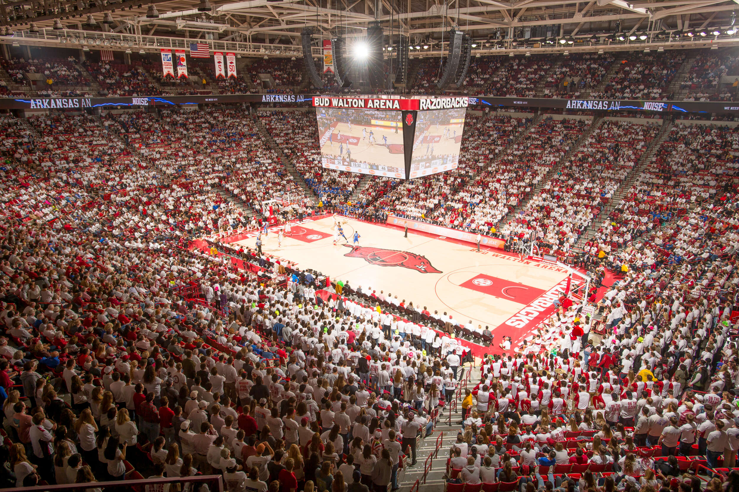 Whiteout set for Tuesday at Bud Walton Arena Arkansas Razorbacks