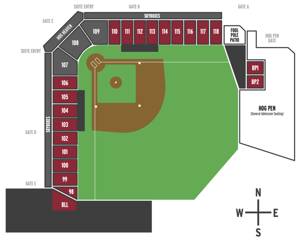 Baum Stadium Seating Chart Elcho Table