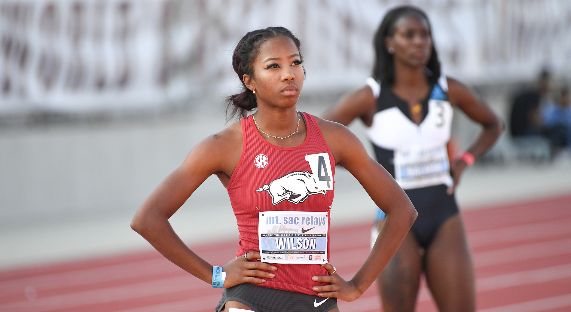 SEC steeple 3-4 finish for Logan Jolly, Krissy Gear