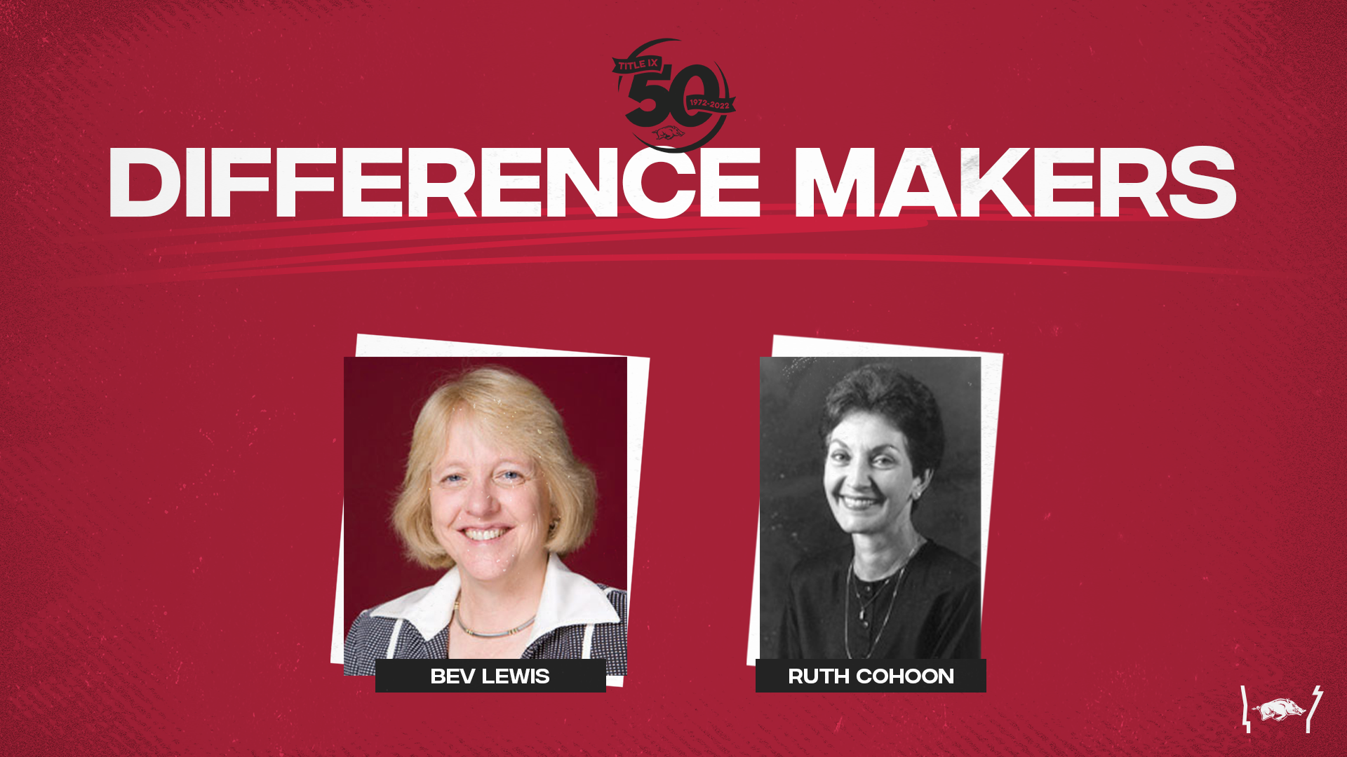 Cohoon, Lewis To Be Honored As Difference Makers