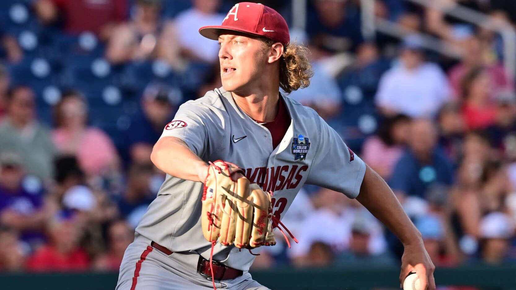 Hogs Survive, Play Rebels in Decisive Game at 3 p.m. Tomorrow