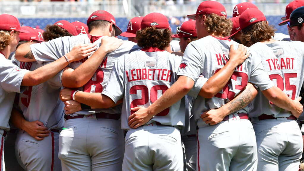 Noland’s Gem Not Enough, Hogs Eliminated from CWS