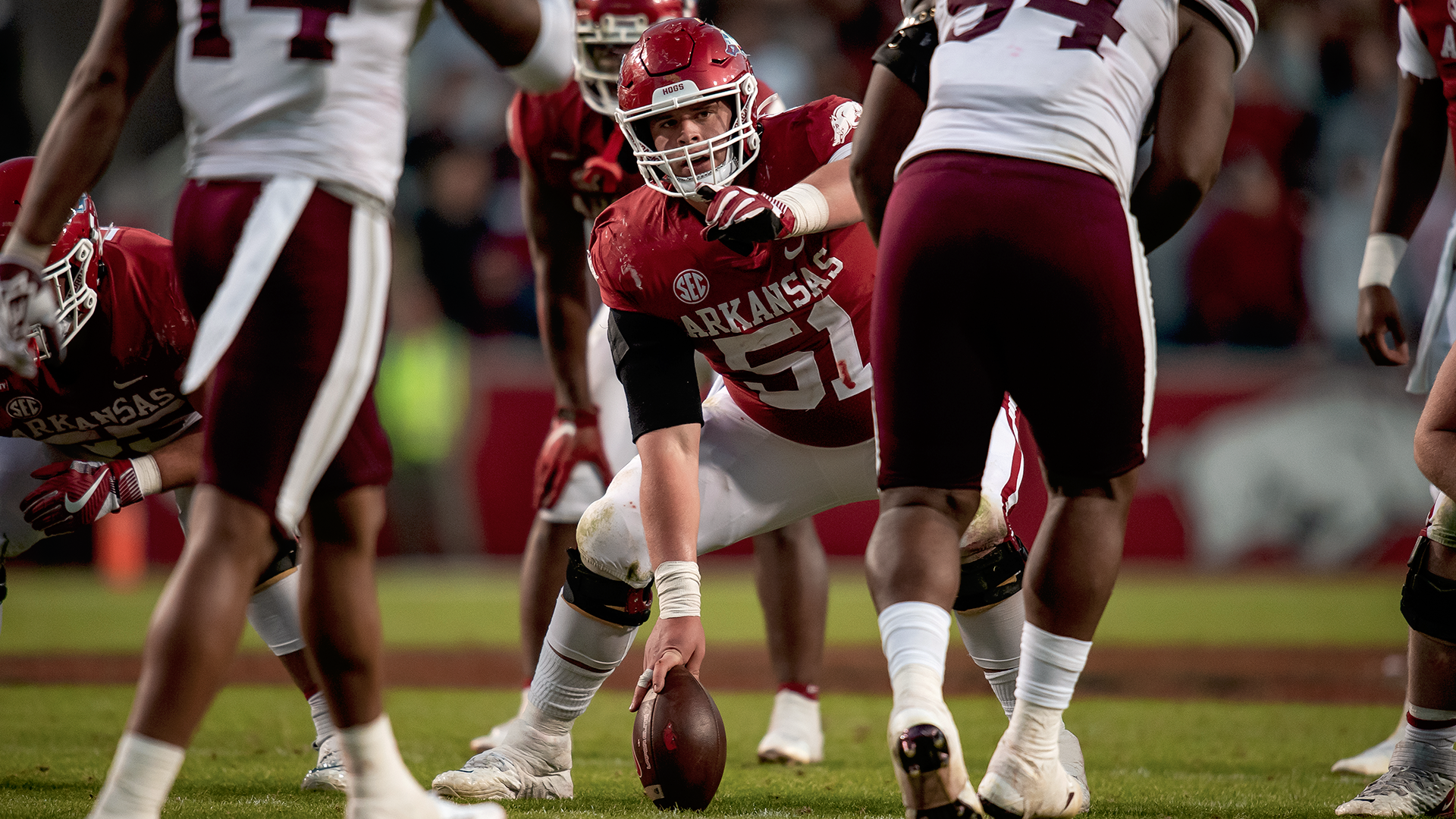 WholeHogSports - Razorback camp notebook: Coaches pick 6 for All-SEC, tight  ends flash