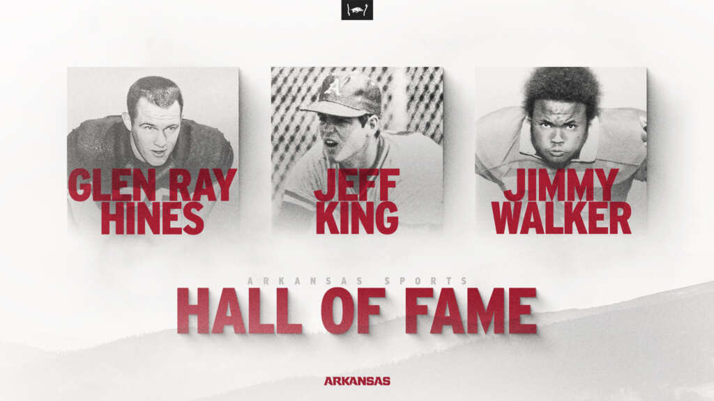 Trio of Razorbacks Selected for Arkansas Sports Hall of Fame
